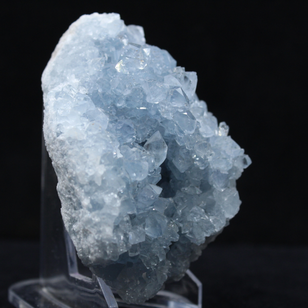 Geoda de celestina pequeña: mineral de colección