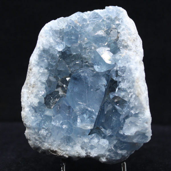 Celestina cristalizada - Artículo de colección de Madagascar