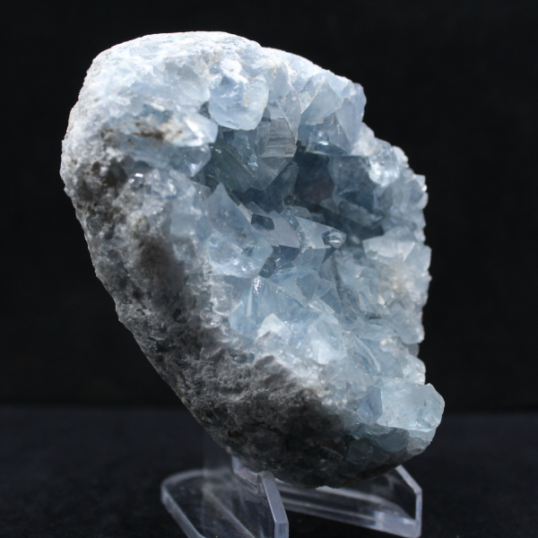 Geoda de celestina de Madagascar - Ejemplar pesado