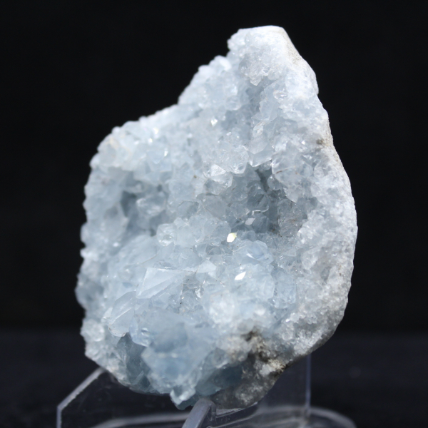 Cristal de celestina de Madagascar - Ejemplar en bruto