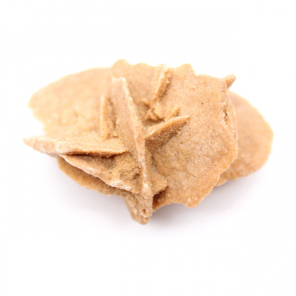 Mini Rosa del Desierto Marroquí: ejemplar de yeso natural