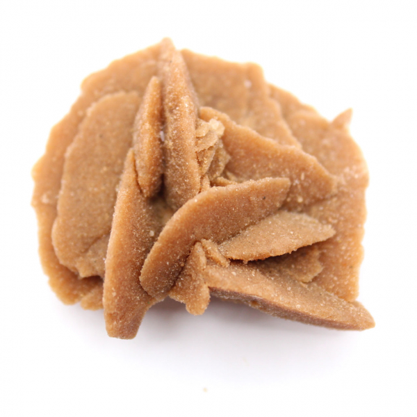 Pequeño fragmento de Rosa del Desierto: un mineral procedente de Marruecos