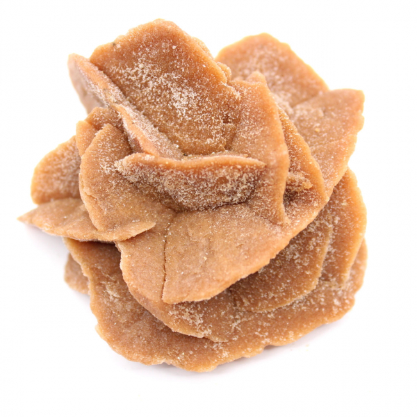 Gran cristal de rosa del desierto: ejemplar procedente de Marruecos