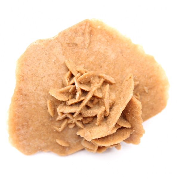 Rosa del desierto marroquí clara: cristalización fina