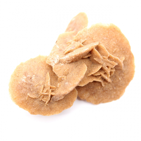 Pequeña rosa del desierto marroquí: el resplandor del yeso natural