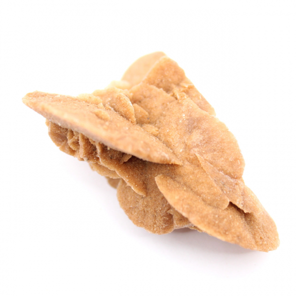 Pequeña rosa del desierto marroquí: el resplandor del yeso natural