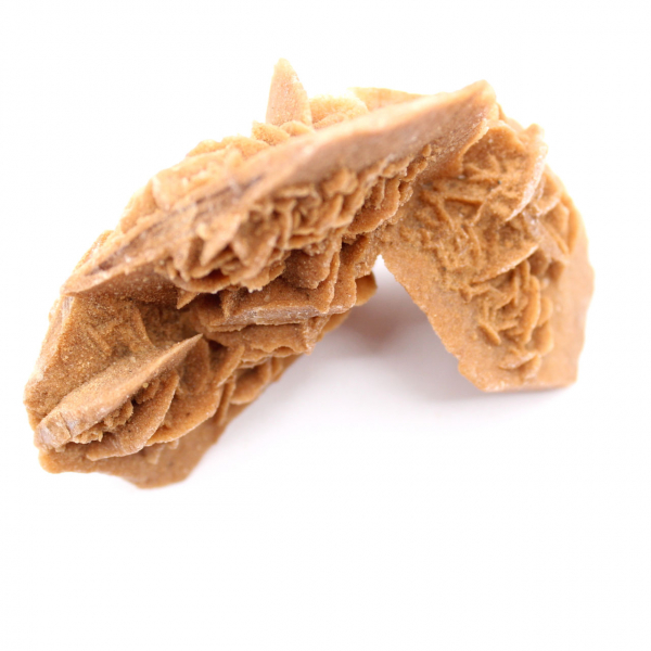 Rosa del desierto de Marruecos: cristal de yeso sustancial