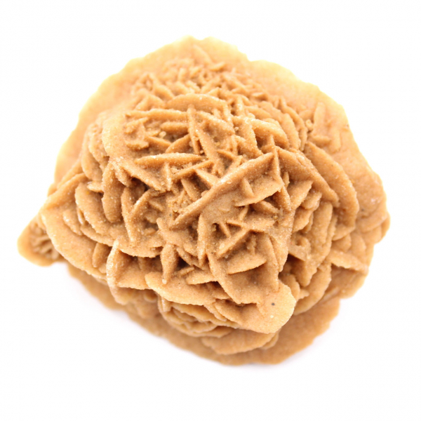 Ejemplar de rosa del desierto marroquí: cristalización densa