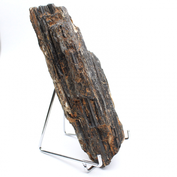 Turmalina negra de Madagascar - Ejemplar mineralógico en bruto