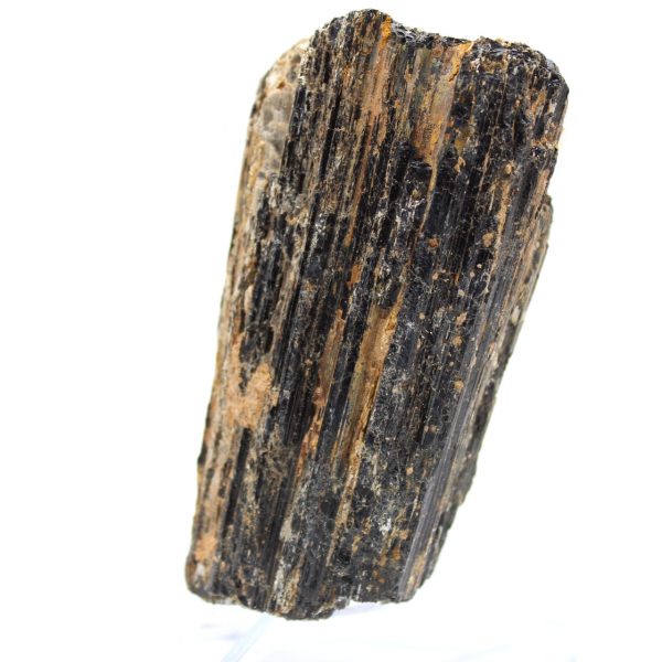 Turmalina negra en bruto de Madagascar - Tabletop Rock