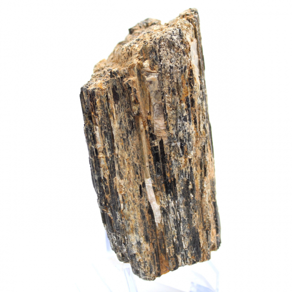 Turmalina negra en bruto de Madagascar - Tabletop Rock