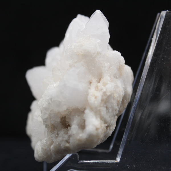 Cuarzo flor natural de Marruecos con cristales finos.