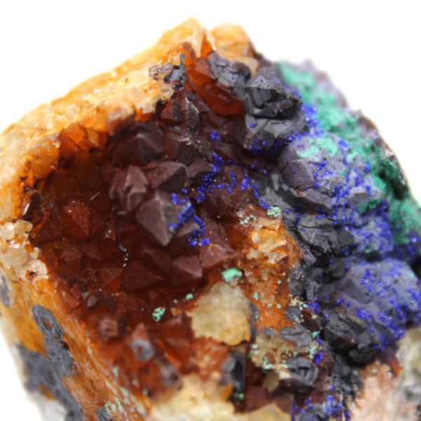 Malaquita azurita natural cruda