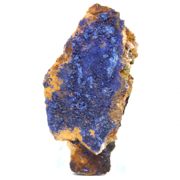 Ejemplar de malaquita y azurita en bruto