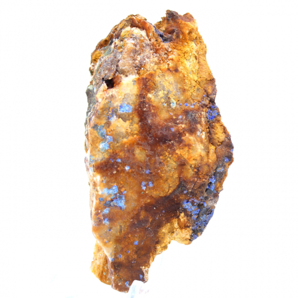 Ejemplar de malaquita y azurita en bruto