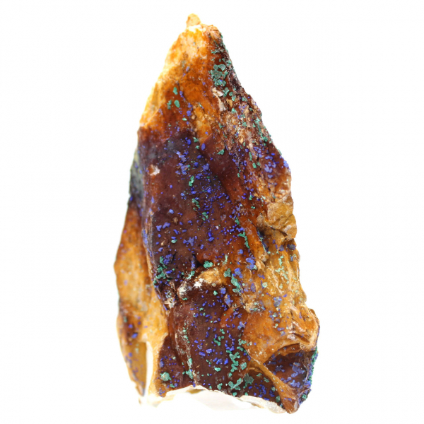 Ejemplar de malaquita y azurita de Marruecos