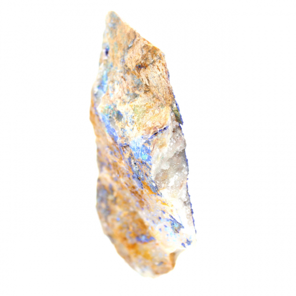 Ejemplar de malaquita azurita de dos tonos