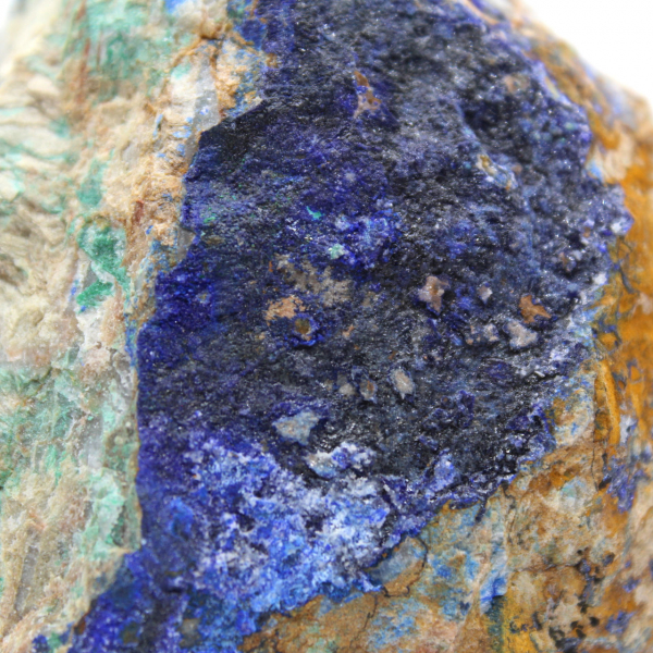Mineral Malaquita Azurita Marruecos