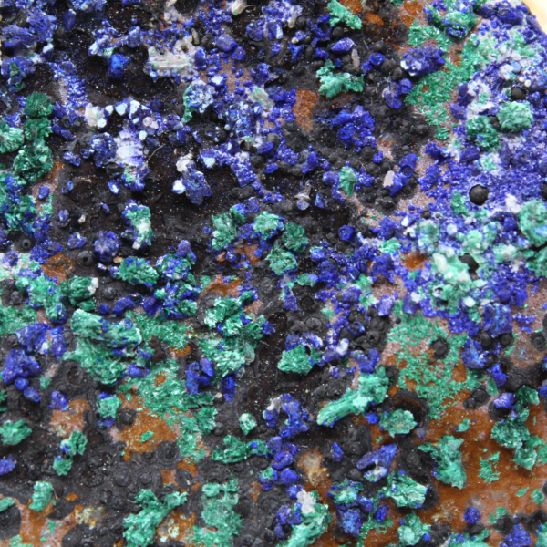 Malaquita azurita natural cruda