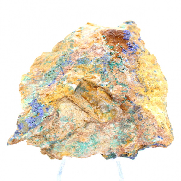Mineral Malaquita Azurita Marruecos