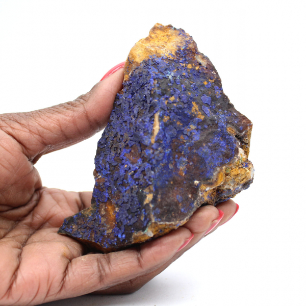 Mineral de azurita y malaquita de Marruecos
