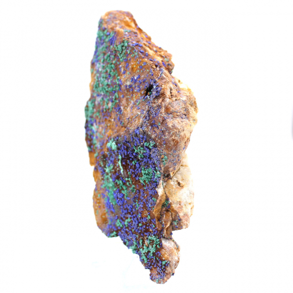 Cristales mixtos Azurita Malaquita