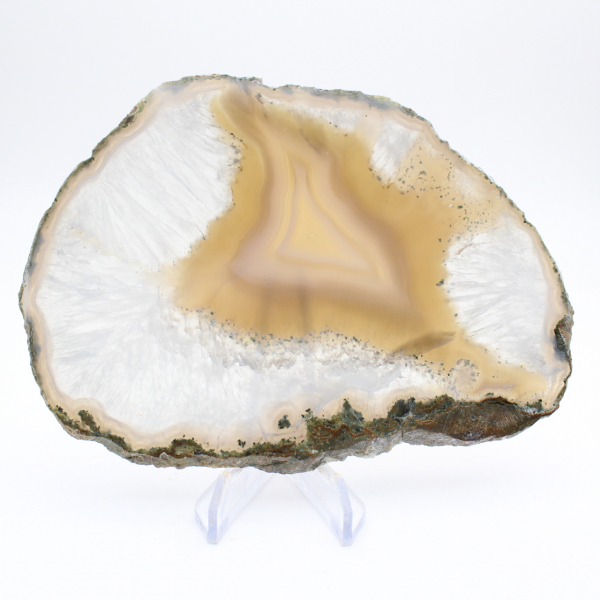 Placa de ágata y calcedonia