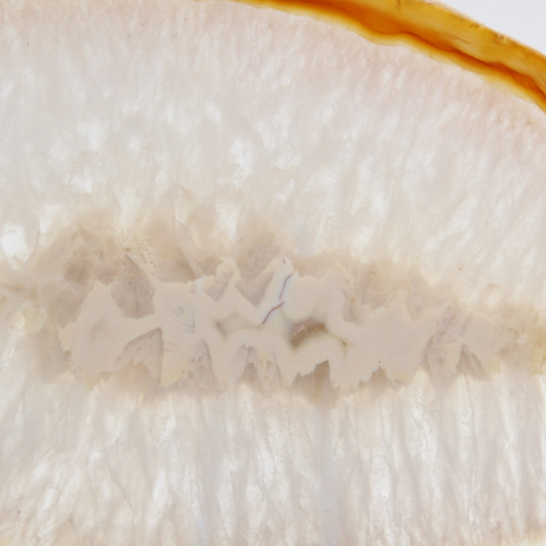 Rebanada de ágata gigante pulida