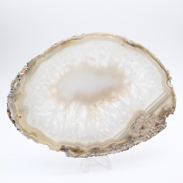 Ejemplar masivo de ágata pulida