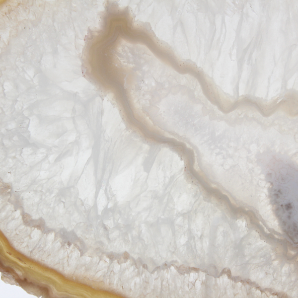 Ágata gris y azul de Brasil