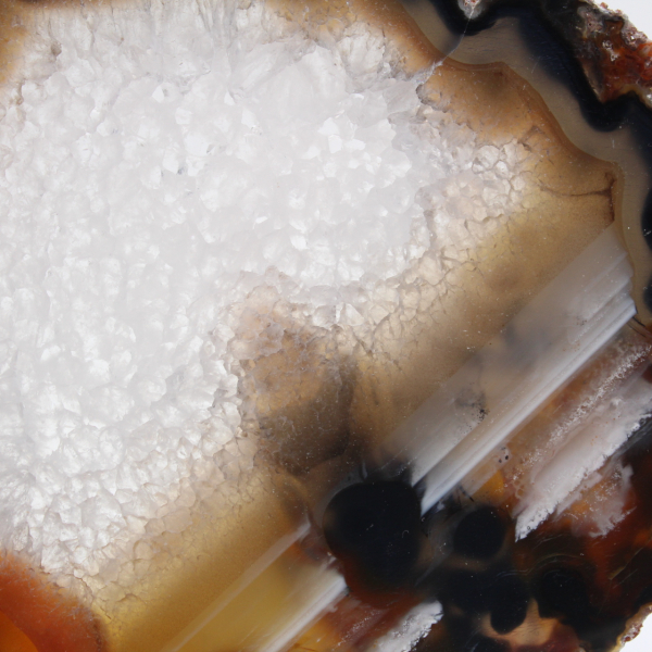 Losa grande de ágata natural