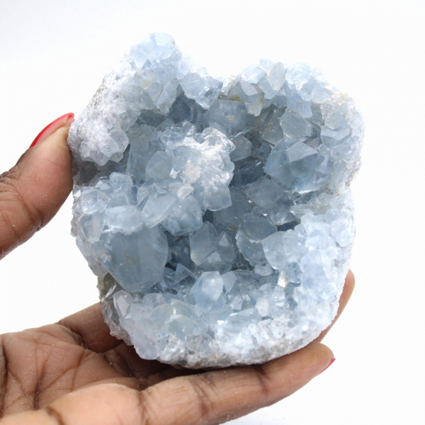 Cúmulo de cristales de celestina - Origen Madagascar