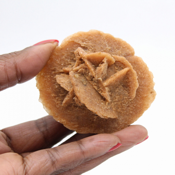 Rosa del desierto marroquí: auténtica estructura cristalina