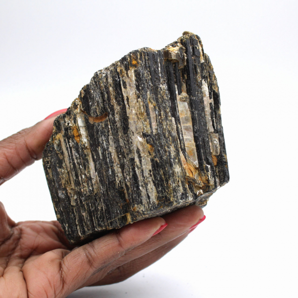 Roca de turmalina negra - Ejemplar de la colección de Madagascar