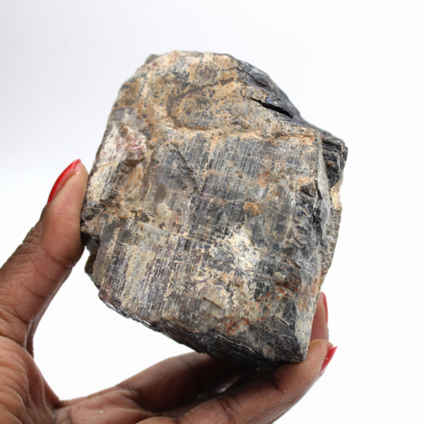 Ejemplar de turmalina negra en bruto - Origen Madagascar