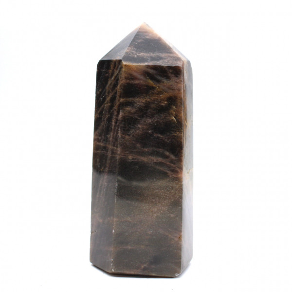 Prisma de piedra lunar negra - Feldespato microclina de colección