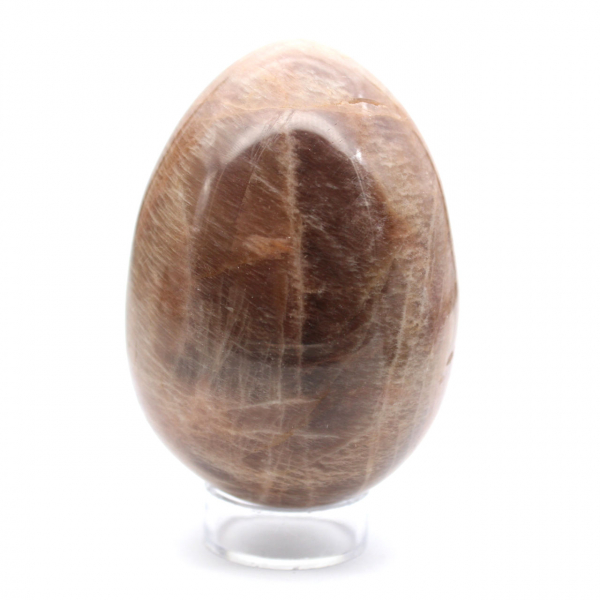 Piedra Lunar Negra - Huevo de Microclina 455 g