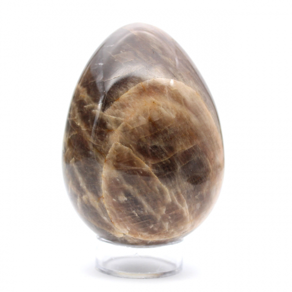 Piedra Lunar Negra - Huevo de Microclina 455 g