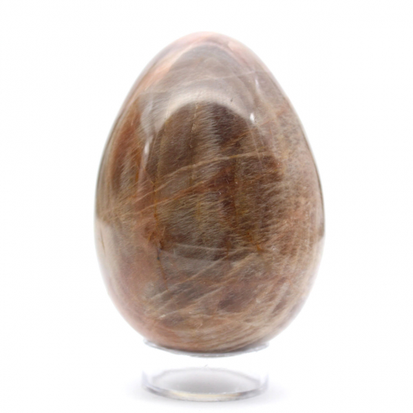 Piedra Lunar Negra - Huevo de Microclina 455 g