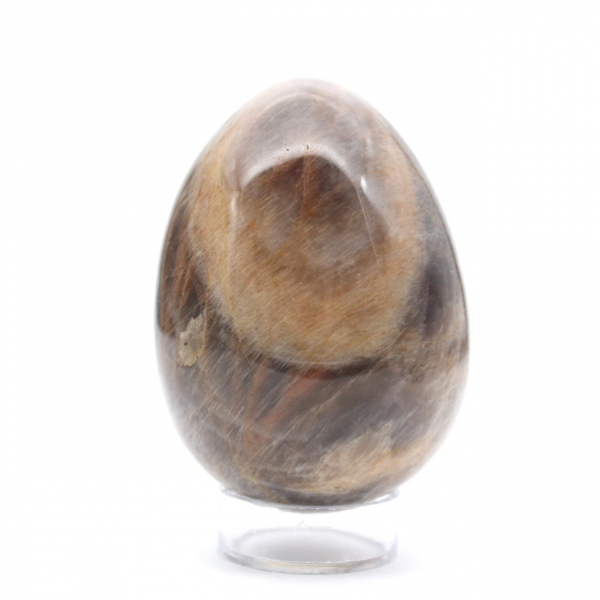 Piedra Lunar Negra - Huevo de Microclina 455 g