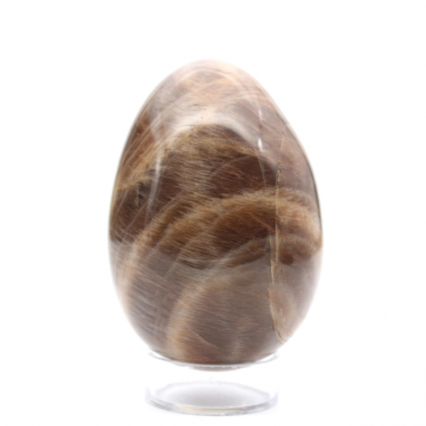 Piedra Lunar Negra - Huevo de Microclina 455 g