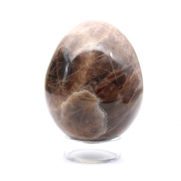 Piedra Lunar Negra - Huevo de Microclina 455 g