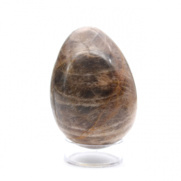 Piedra Lunar Negra - Huevo de Microclina 455 g