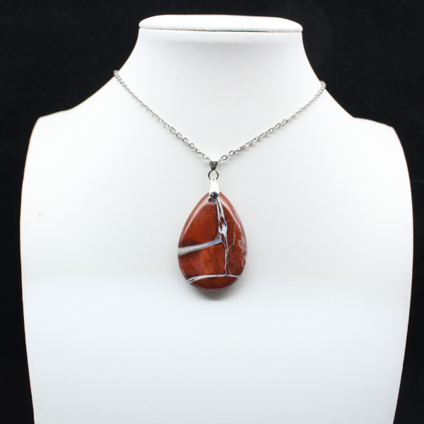 Ejemplar de jaspe rojo de Madagascar