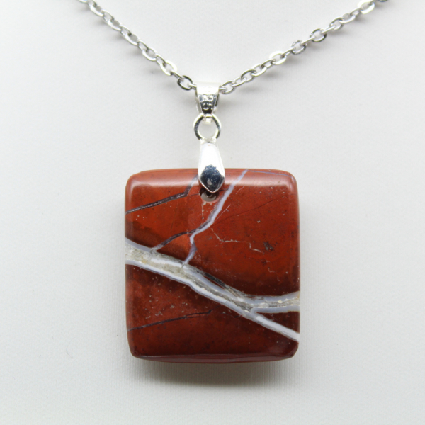 Jaspe rojo auténtico de Madagascar