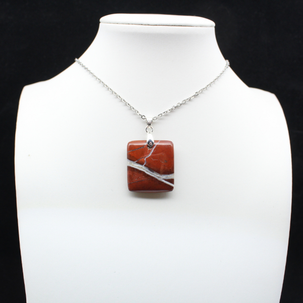 Jaspe rojo pulido de Madagascar