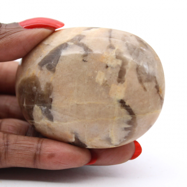 Guijarro de feldespato de Madagascar – Muestra mineral