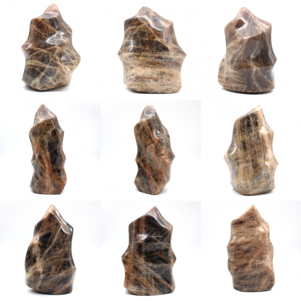 Llama de piedra microclina de Madagascar