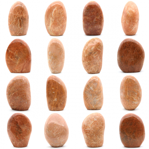 Decoración piedra luna rosa microline