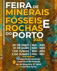 Feria de Minerales, Fósiles y Rocas en Oporto